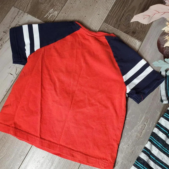 Janie and Jack and Jumping Beans Toddler Boy Shirt Bundle Size 2T Blue Red - Picture 10 of 12